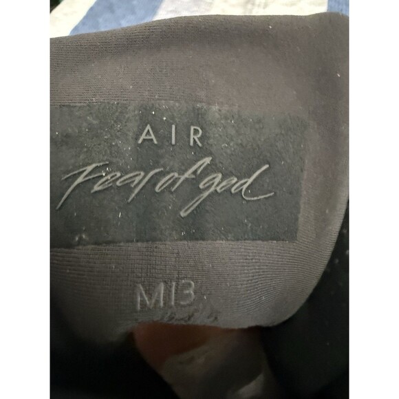 Nike Fear of God 1 Triple Black Sneakers Size 13 Mens main image 9